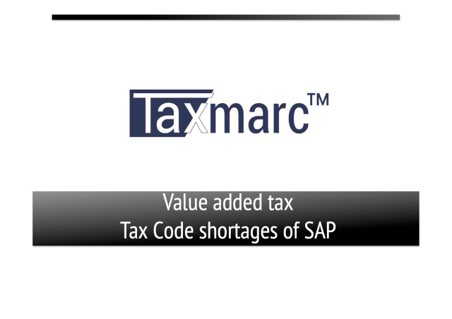 Taxmarc Tax Code Shortage front